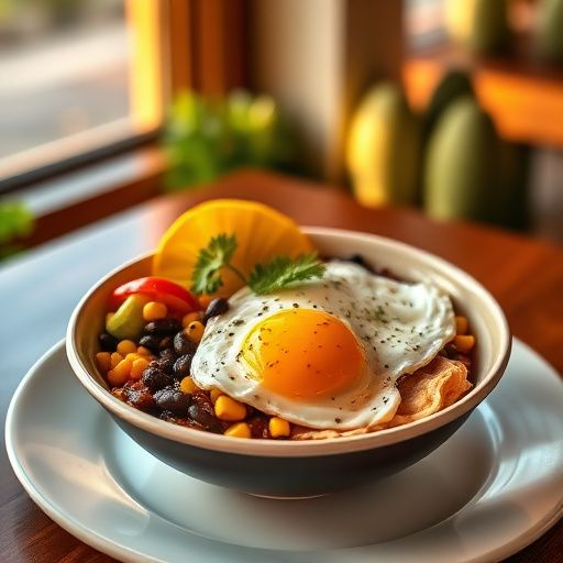 Latin American Breakfast Burrito Bowl