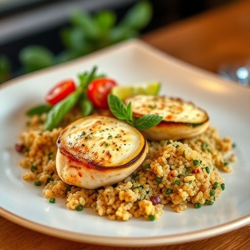 Zucchini & Feta Stuffed Chicken